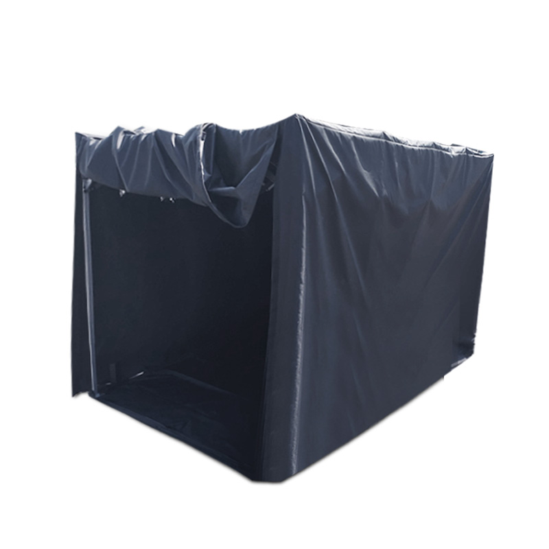 防紅外暗室?guī)づ? /></p>
<p>一、<strong>防紅外暗室?guī)づ?/strong>產(chǎn)品簡(jiǎn)介</p><p>用于用于光伏組件的到貨EL測(cè)試，在白天搭建暗室，將被測(cè)組件移入暗室進(jìn)行EL測(cè)試；防風(fēng)防雨，防紅外，攜帶更輕便。</p><p><br/></p><p>二、防紅外暗室?guī)づ窦夹g(shù)參數(shù)</p><table border=